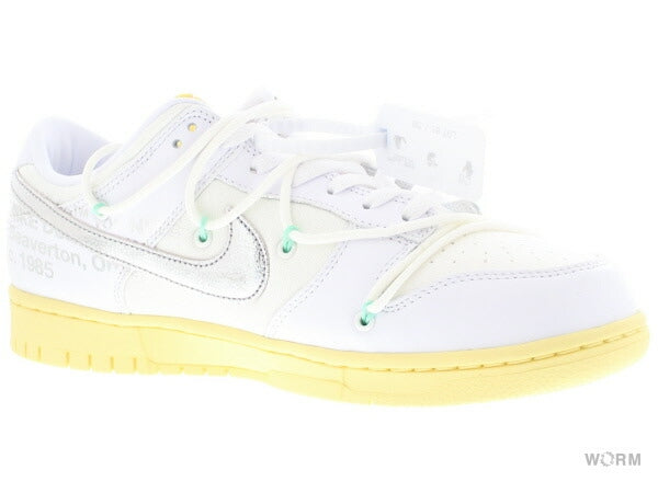 【US8】 NIKE DUNK LOW LOT1 OFF-WHITE 1 OF 50 1 DM1602-127 【DS】