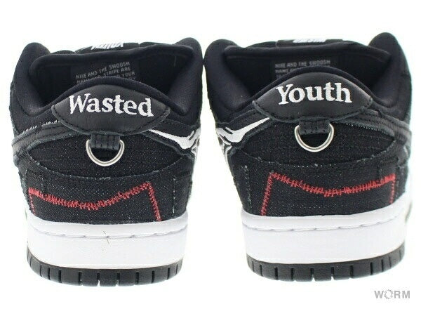 【US8】 NIKE SB SB DUNK LOW PRO QS4 WASTED YOUTH DD8386-001 【DS】
