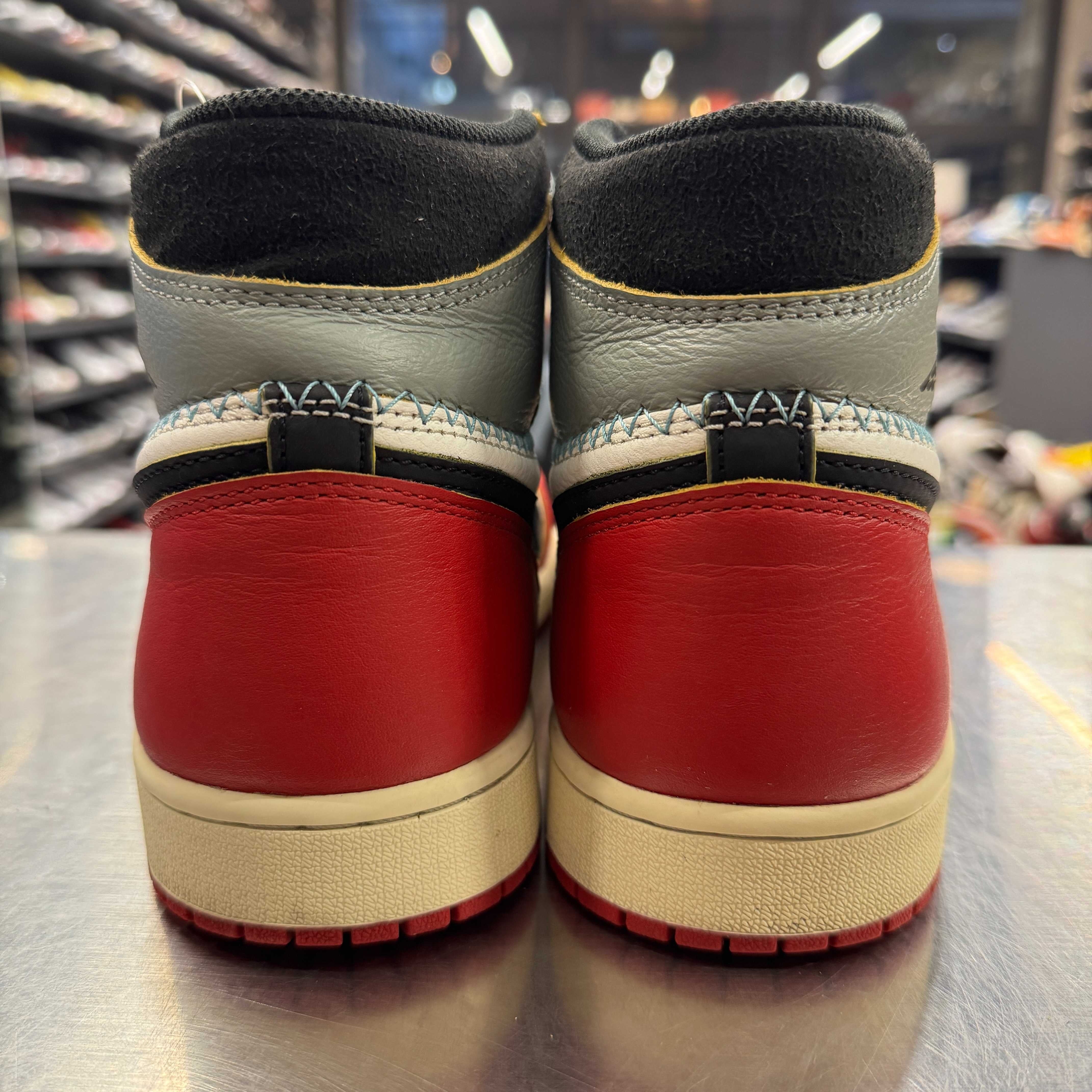 【US10】 AIR JORDAN 1 RETRO HIGH OG UNION HV8563-600 【USED】