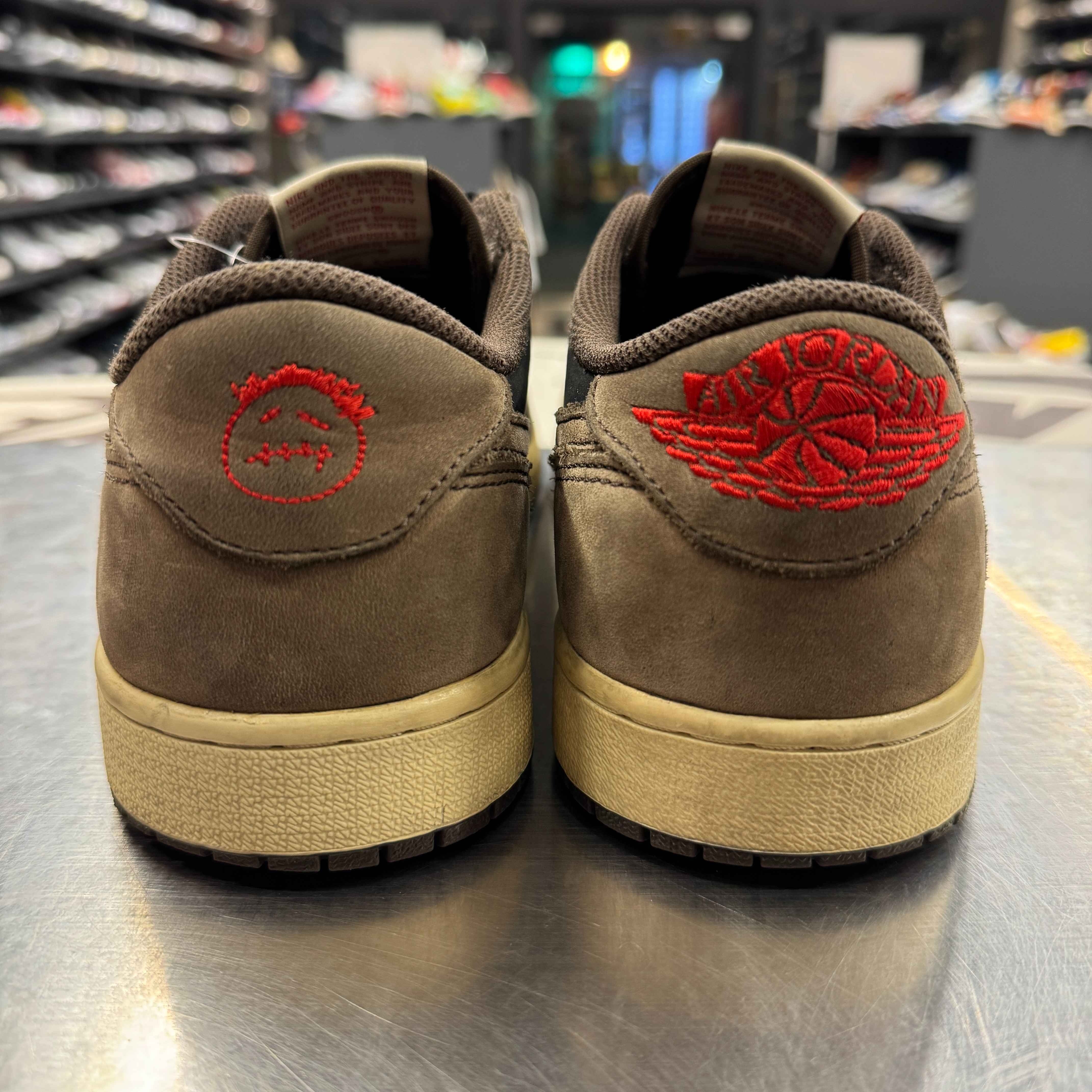 【US9.5】 AIR JORDAN 1 LOW OG SP TRAVIS SCOTT CQ4277-001 【USED】
