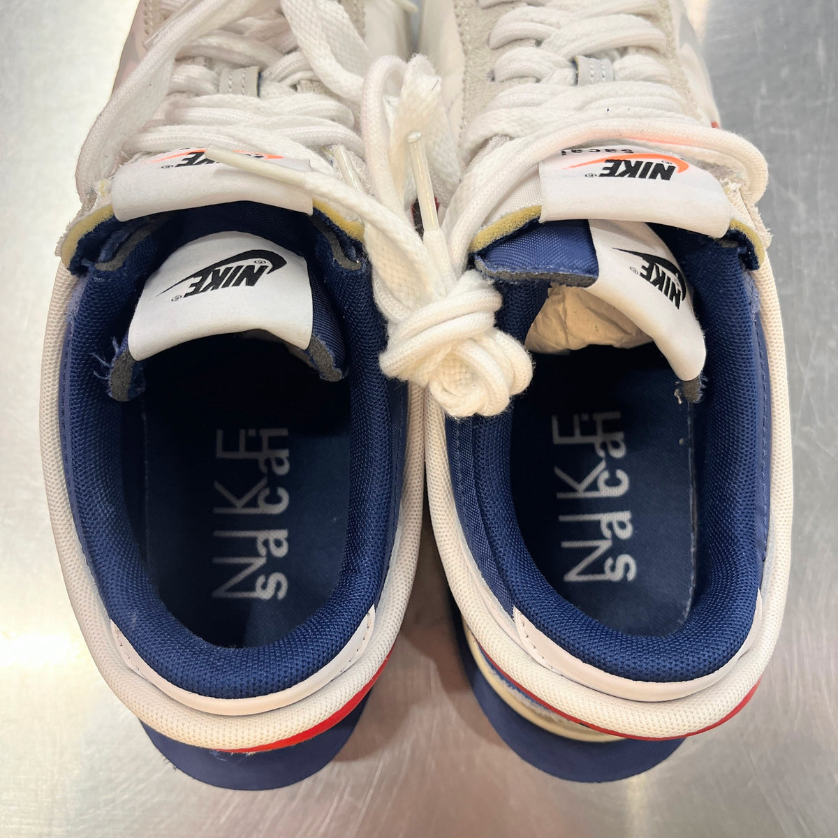 【US10】 NIKE ZOOM CORTEZ SP SACAI DQ0581-100 【USED】