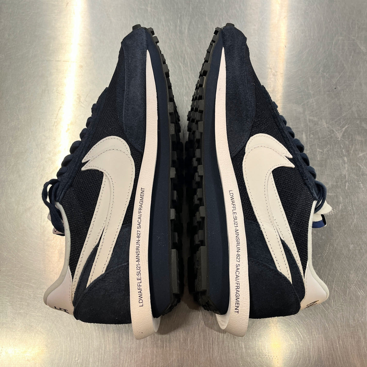 【US12】 NIKE LDWAFFLE / SF SACAI/FRAGMENT DH2684-400 【USED】