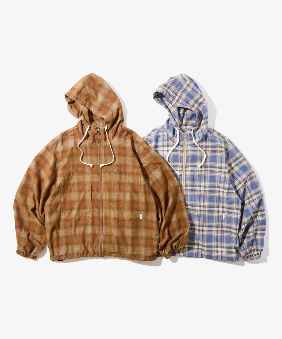 Diaspora skateboards Hooded Corduroy Shirt Brown L