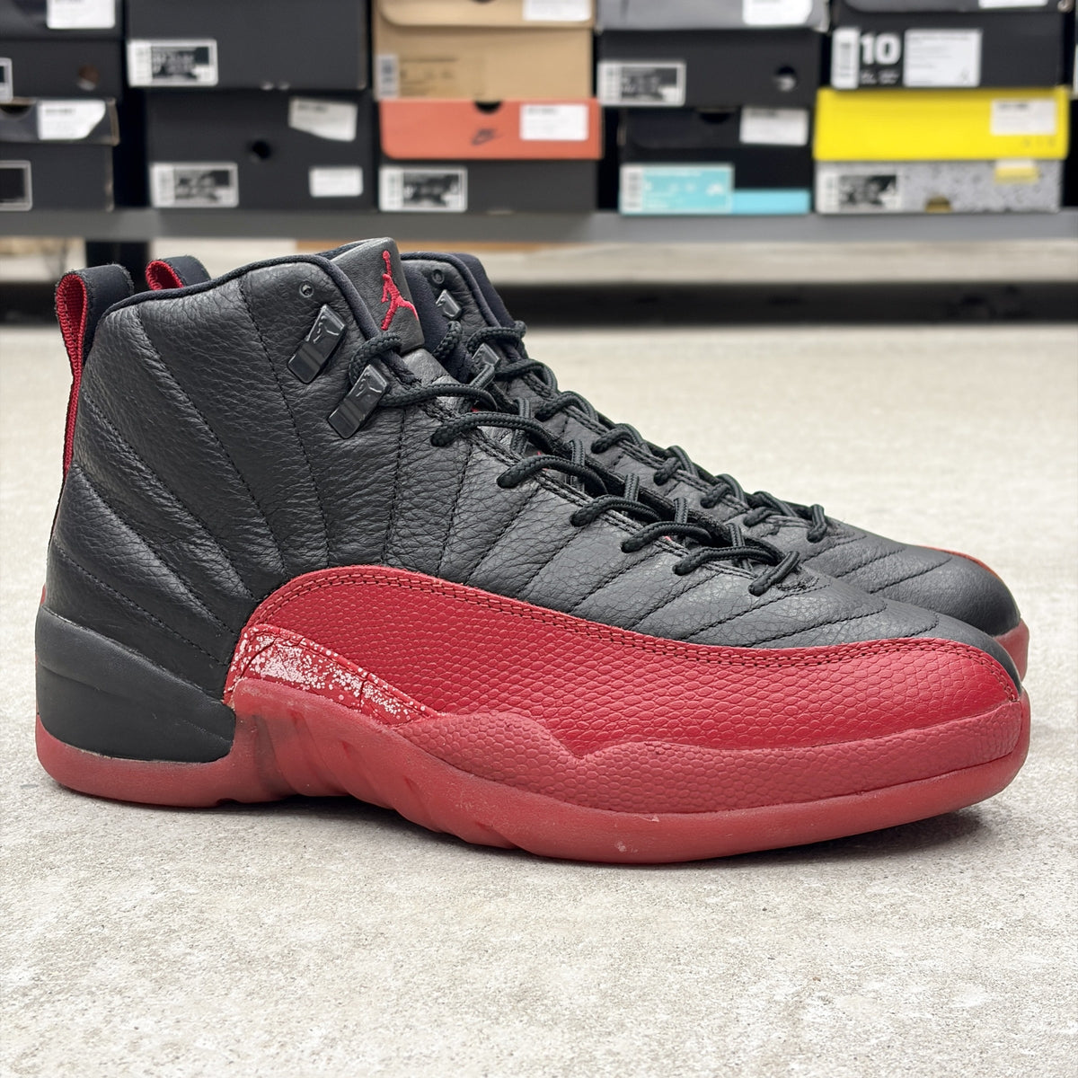 【US9】 AIR JORDAN 12 FLU GAME 130690-061 【DS】