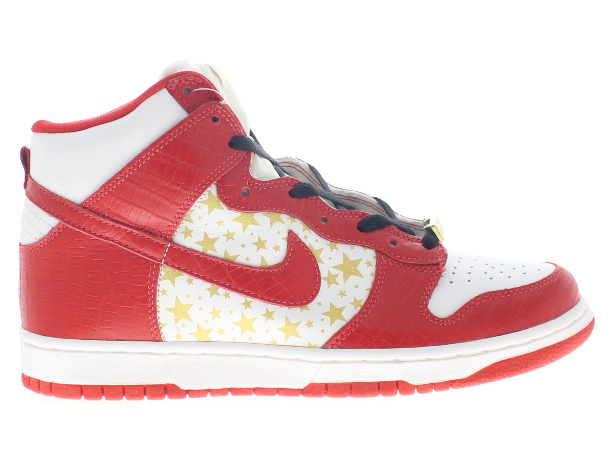Supreme × Nike SB Dunk High Pro SB "Red Stars"