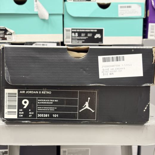 【US9】 AIR JORDAN 8 RETRO 305381-101 【DS】