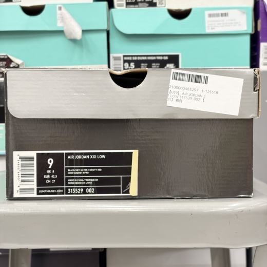 【US9】 AIR JORDAN 21 LOW 313529-002 【DS】