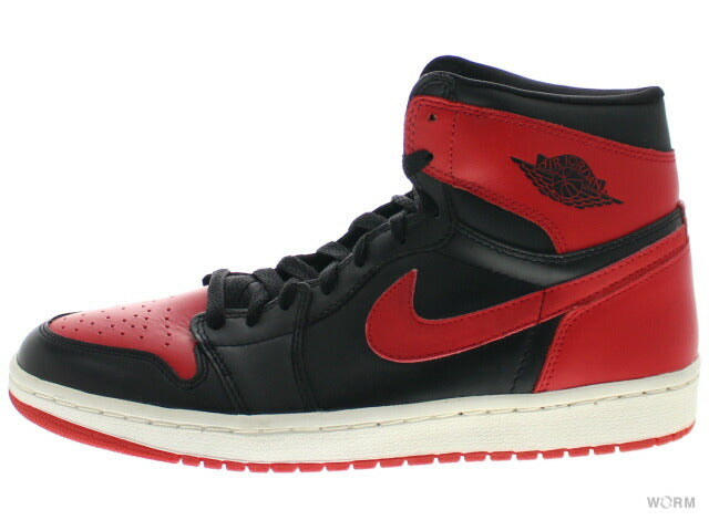 【US8】 AIR JORDAN 1 RETRO BRED 2001 136066-061 【DS】