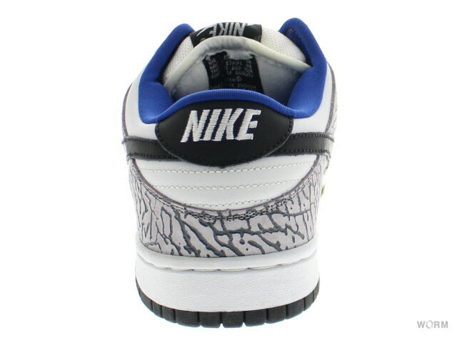 【US9.5】 NIKE SB DUNK LOW PRO SUPREME WHITE CEMENT 304292-001 【DS】