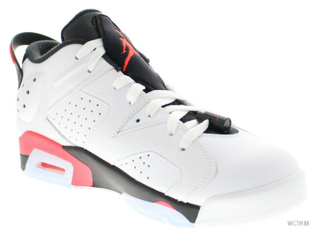 【US10】 AIR JORDAN 6 RETRO LOW INFRARED WHITE 304401-123 【DS】