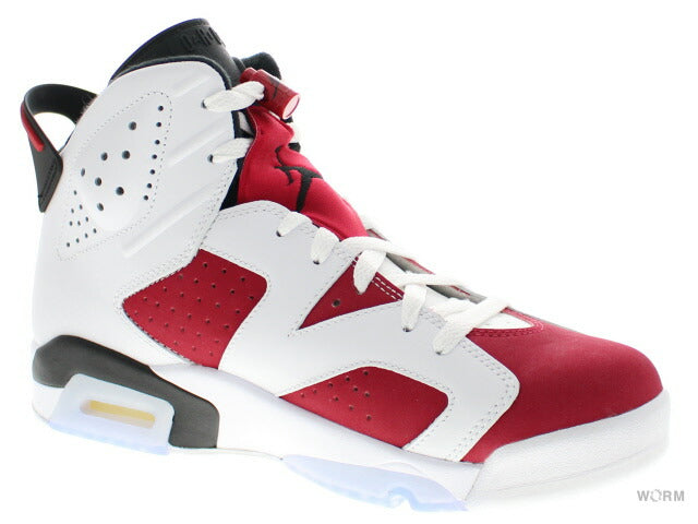 【US8.5】 AIR JORDAN 6 RETRO “CARMINE” 384664-160 【DS】