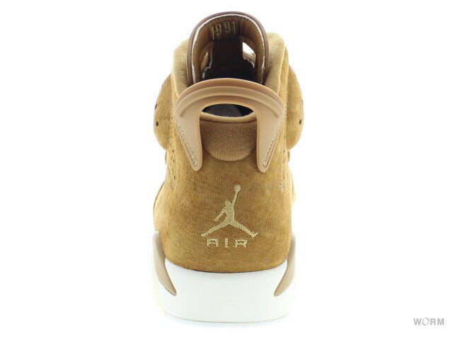 【US9.5】 AIR JORDAN 6 RETRO WHEAT 384664-705 【DS】