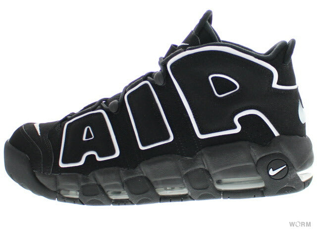 【US13】 NIKE AIR MORE UPTEMPO “BLACK WHITE 2016” 414962-002 【DS】