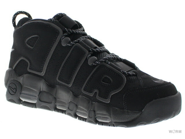 [US11] NIKE AIR MORE UPTEMPO BLACK REFLECTIVE 2018 414962-004 [DS]