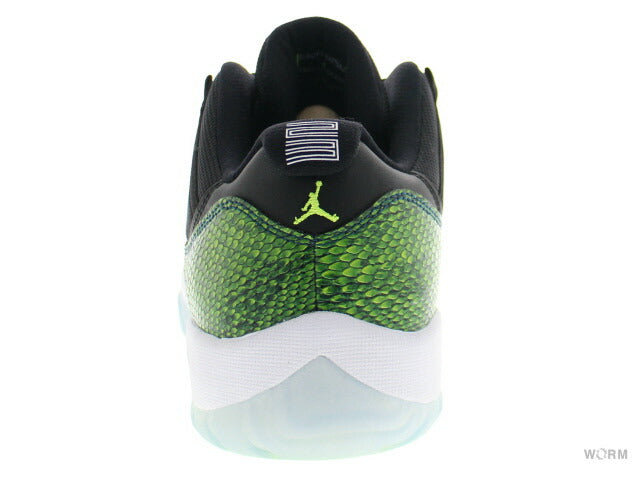 【US8】 AIR JORDAN 11 RETRO LOW 绿蛇皮 528895-033 【DS】