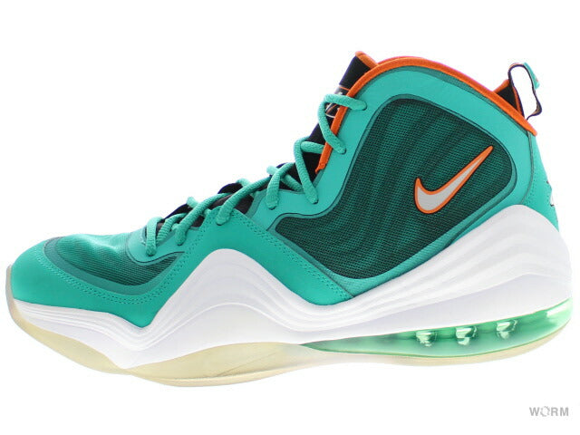 [US11.5] NIKE AIR PENNY V MIAMI DOLPHINS 537331-300 [DS]