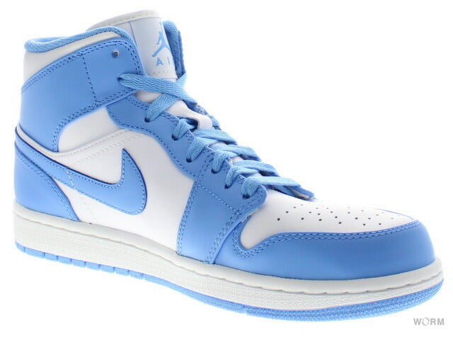 [US9.5] AIR JORDAN 1 MID "UNC" 554724-106 [DS]