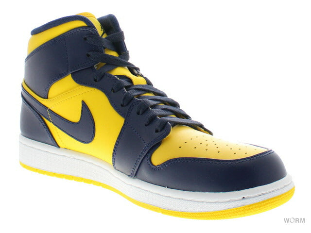 【US8】 AIR JORDAN 1 MID “MICHIGAN” 554724-707 【DS】