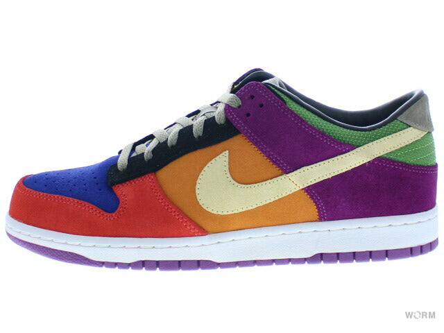 [US9.5] NIKE DUNK PRM LOW VIOTEC SP "CRAZY RAINBOW" 617069-550 [DS]