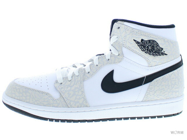 【US11】 AIR JORDAN 1 RETRO HIGH “白象印花” 839115-106 【DS】