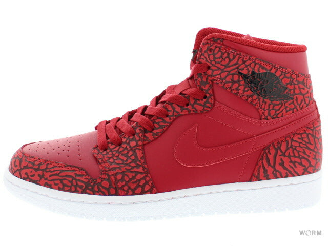 【US10】 AIR JORDAN 1 RETRO HIGH “RED ELEPHANT PRINT” 839115-600 【DS】