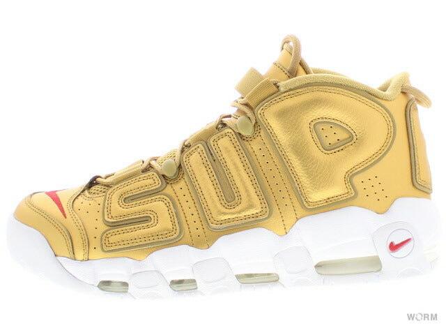 【US11】 NIKE AIR MORE UPTEMPO SUPREME GOLD 902290-700 【DS】-WORM TOKYO-WORM TOKYO WEB STORE-100% Authentic Sneakers