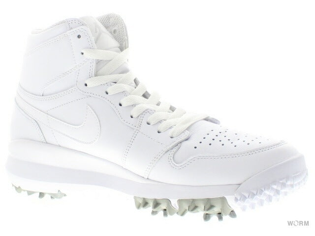 【US11.5】 AIR JORDAN 1 GOLF White Metallic 917717-101 【DS】