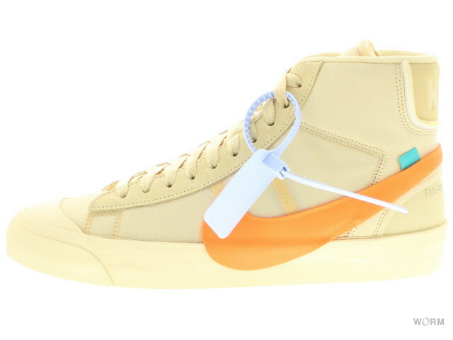 [US8] NIKE THE 10: BLAZER MID “OFF-WHITE ALL HALLOWS EVE” AA3832-700 [DS]