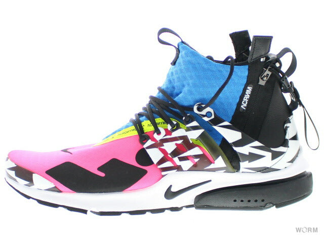 【US12】 NIKE AIR PRESTO MID / ACRONYM RACER PINK AH7832-600 【DS】