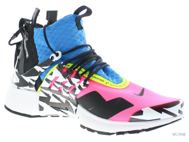 【US12】 NIKE AIR PRESTO MID / ACRONYM RACER PINK AH7832-600 【DS】