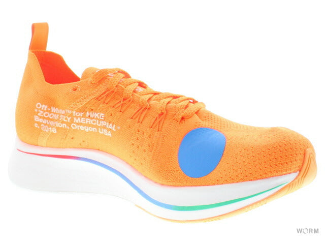 【US12】NIKE ZM FLY MERCURIAL FK / OW OFF-WHITE AO2115-800 【DS】