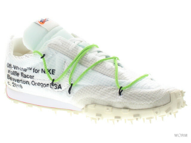 [W US10.5] NIKE WMNS WAFFLE RACER / OW OFF-WHITE CD8180-100 [DS]