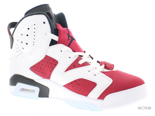 【US9.5】 AIR JORDAN 6 RETRO CARMINE 2021 CT8529-106 【DS】