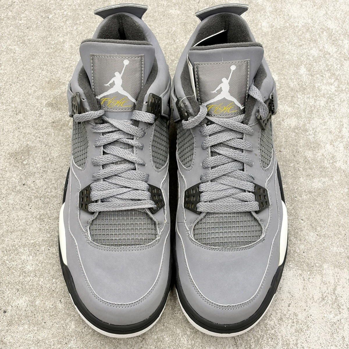 【US10】 AIR JORDAN 4 RETRO 2004 COOL GREY 308497-001 【DS】