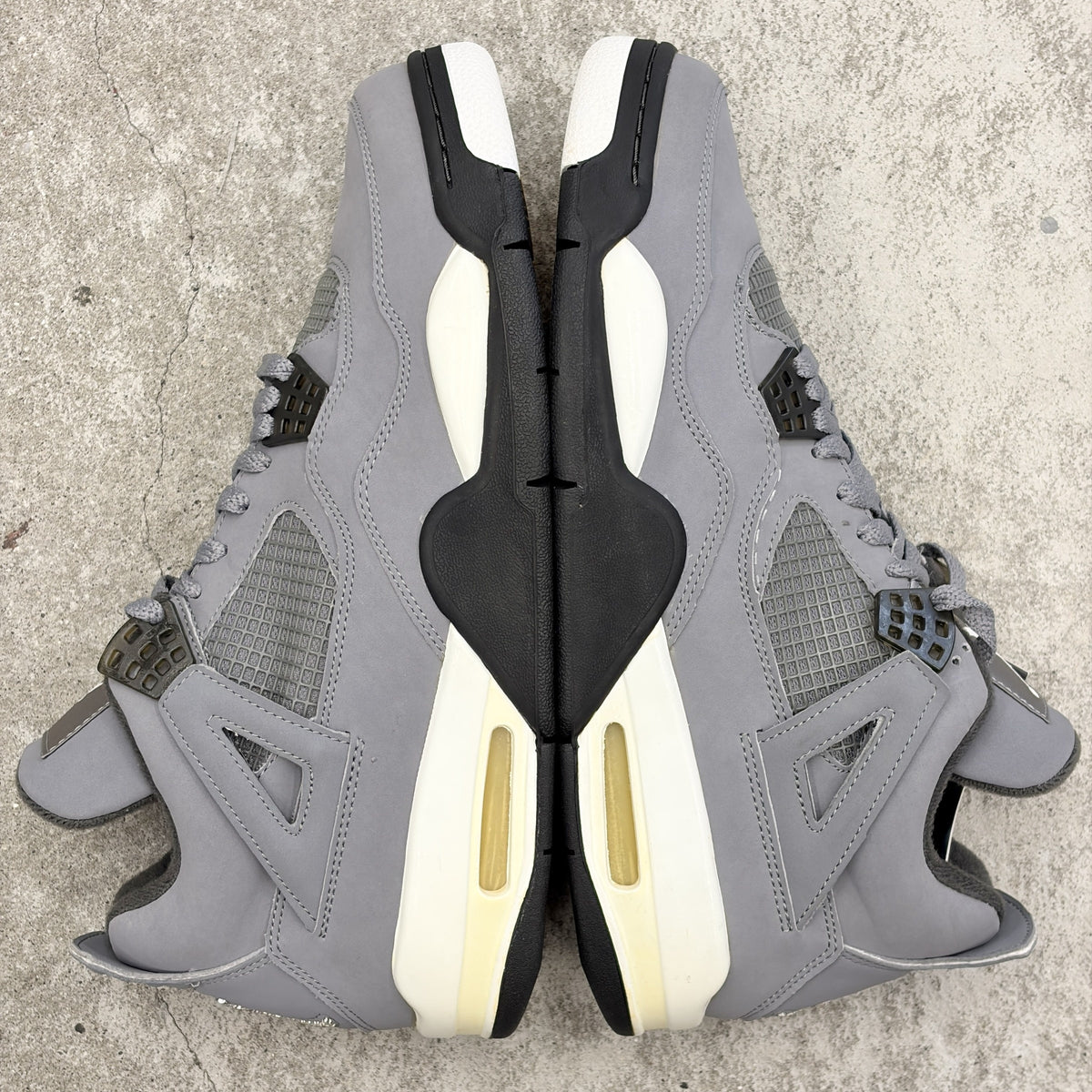 【US10】 AIR JORDAN 4 RETRO 2004 COOL GREY 308497-001 【DS】