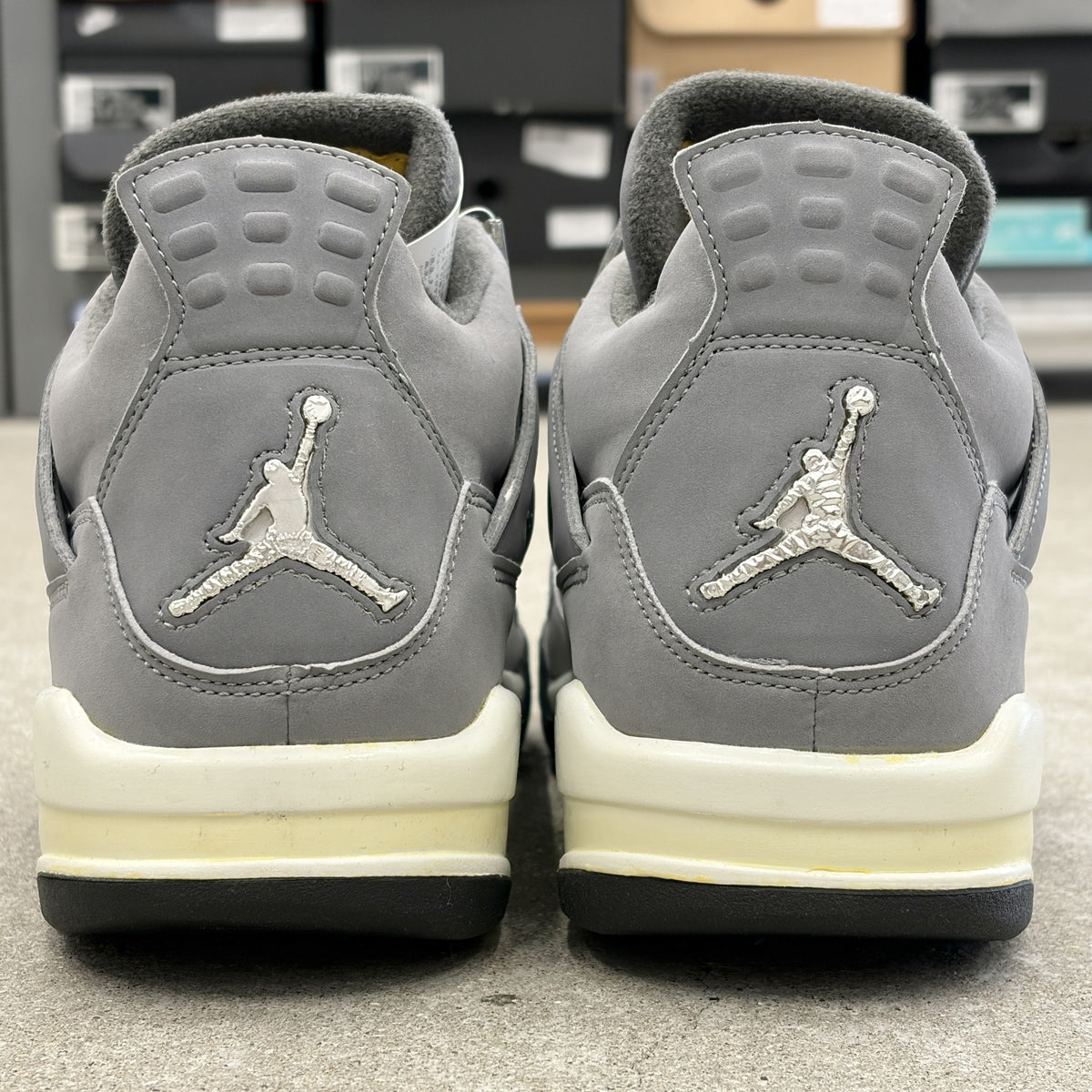 【US10】 AIR JORDAN 4 RETRO 2004 COOL GREY 308497-001 【DS】