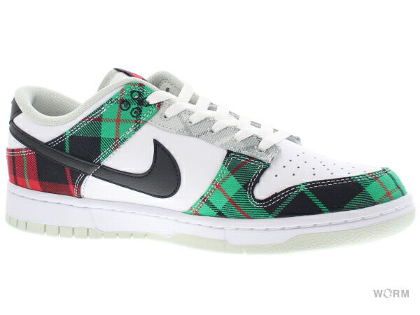 [US9.5] NIKE DUNK LOW RETRO PRM Plaid DV0827-100 [DS]