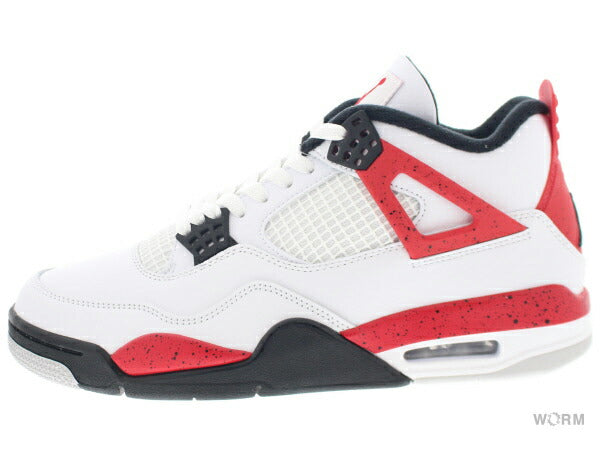 【US9.5】 AIR JORDAN 4 RETRO RED CEMENT DH6927-161 【DS】