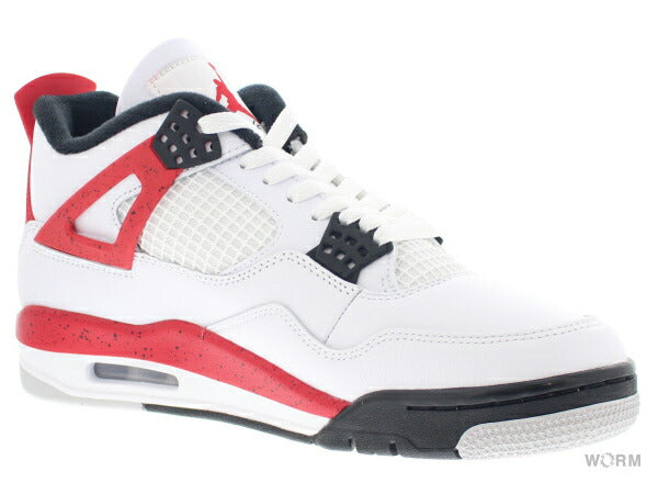 【US9.5】 AIR JORDAN 4 RETRO RED CEMENT DH6927-161 【DS】