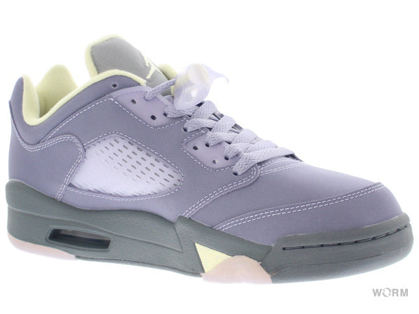 【W US9】 W AIR JORDAN 5 RETRO LOW INDIGO HAZE FJ4563-500 【DS】