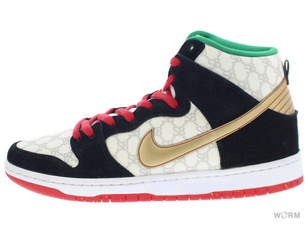 【US10.5】 NIKE SB DUNK HIGH PREMIUM QS 313171-170 ”BLACK SHEEP” 【DS】