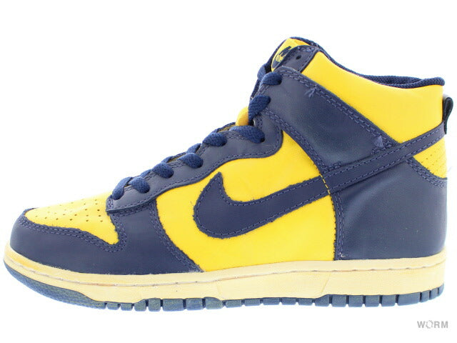 【US9.5】NIKE DUNK HIGH QK VNTG MICHIGAN 318544-741 【DS】