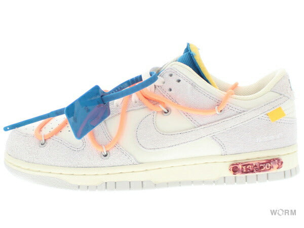 【US8.5】 NIKE DUNK LOW OFF-WHITE LOT 19” DJ0950-119 【DS】