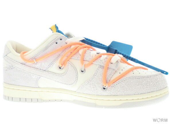 【US8.5】 NIKE DUNK LOW OFF-WHITE LOT 19” DJ0950-119 【DS】