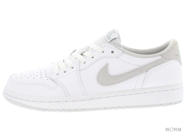 【W US12】 WMNS AIR JORDAN 1 RETRO LOW OG NEUTRAL GREY 2021 CZ0775-100 【DS】