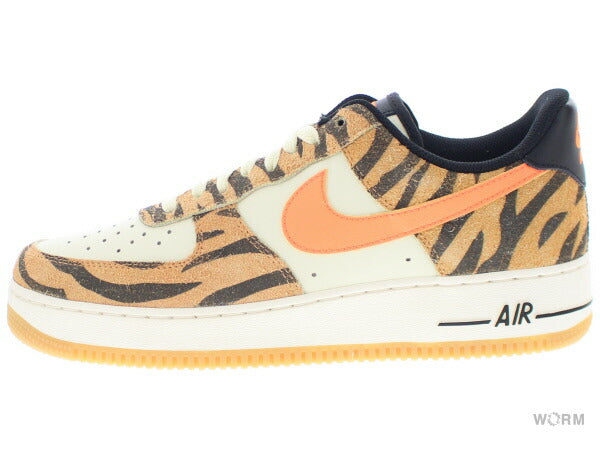 【US10】 NIKE AIR FORCE 1 '07 PRM ORANGE ZEBRA DJ6192-100 【DS】