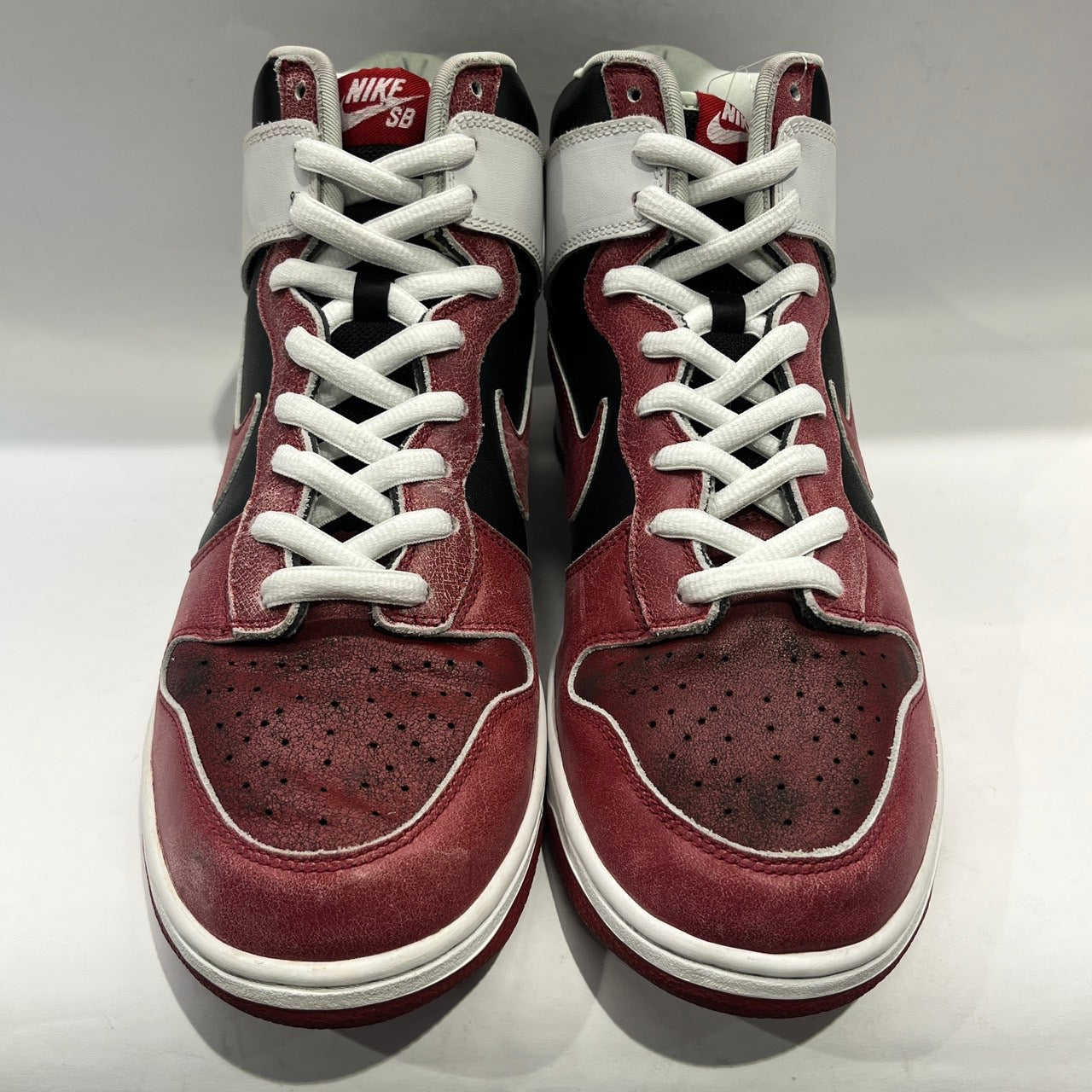 【US12】 NIKE SB DUNK HIGH PRO SB Jason Voorhees 305050-062 【USED】