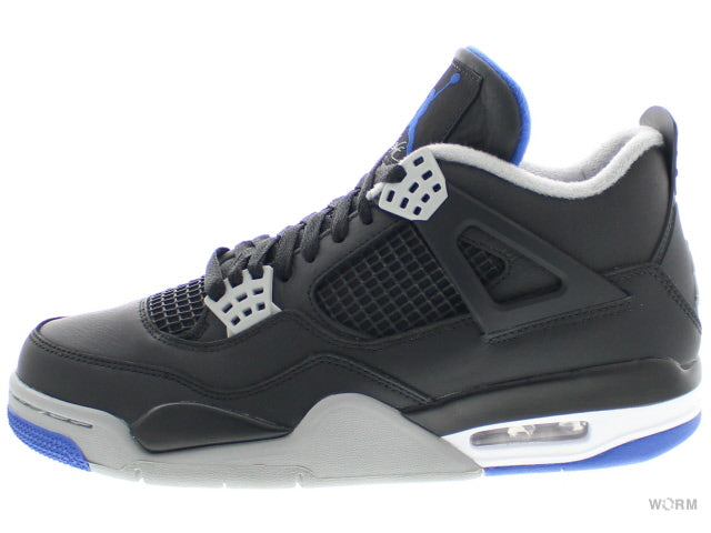 【US9】 AIR JORDAN 4 RETRO GAME ROYAL 308497-006 【DS】
