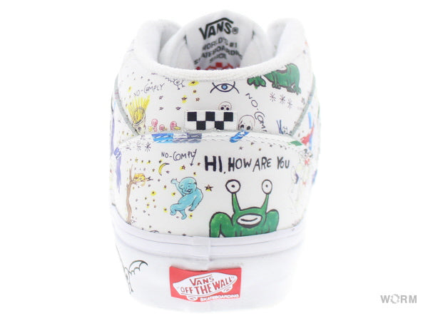 【US10.5】 VANS SKATE HALF CAB NO COMPLY VN0A5FCDWTM 【DS】