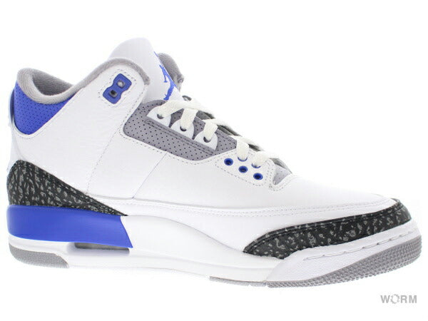 【US9】 AIR JORDAN 3 RETRO Racer Blue CT8532-145 【DS】